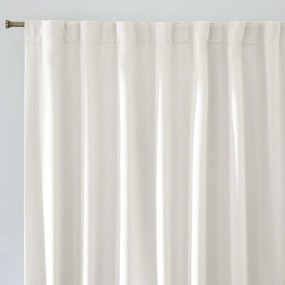 Verduisteringsgordijn, gevlochten effect, met verborgen bevestigingslipjes, Montego