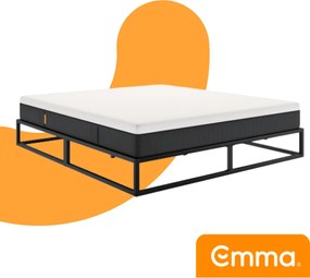 Emma Original Metalen Bed - 180x200 cm - Hoofdbord