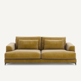 4-zits slaapbank van fluweel, Marsile