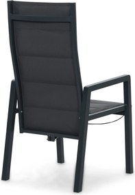 Tuinstoel Aluminium Grijs-antraciet Lifestyle Garden Furniture Essence   antracite