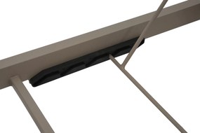 Lifestyle Garden Furniture Mateo Ligbed Met Kussen Loft/carbon Aluminium Taupe