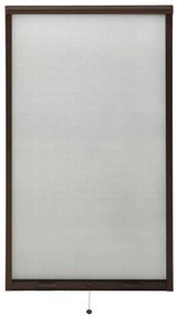 vidaXL Raamhor oprolbaar 90x170 cm bruin