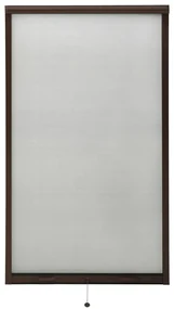 vidaXL Raamhor oprolbaar 90x170 cm bruin
