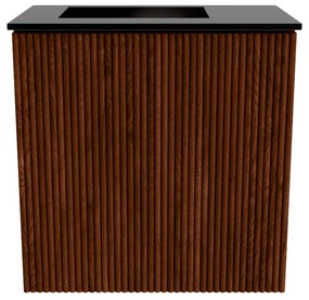 Mondiaz Joya 40cm toiletmeubel ruby met wastafel faye links zonder kraangat urban