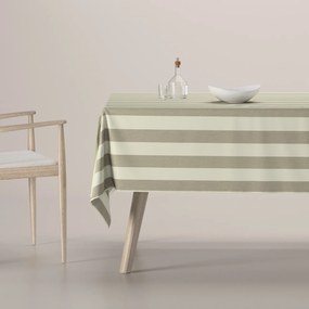 Dekoria Rechthoekig tafelkleed, beige-wit, 130 x 210 cm