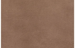 Goossens Bank My Style bruin, microvezel, 2,5-zits, stijlvol landelijk met chaise longue rechts