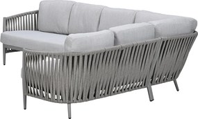 Garden Impressions Devin loungebank 4-delig - taupe