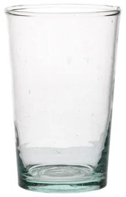 Glas, recht, gerecycled glas, handgeblazen, 280 ml