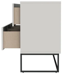 Tenzo Lipp Scandinavisch Dressoir Wit - 176x43x76cm.