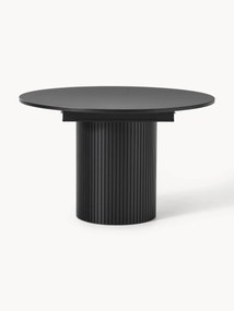 Uitschuifbare eettafel Filo met groefstructuur, in verschillende formaten