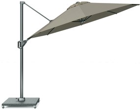 Zweefparasol  Ø3m T1 (excl. voet) Taupe-naturel-bruin Platinum Voyager