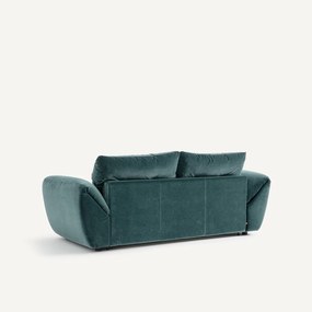 Omvormbare 3-zitsbank van fluweel Edgar