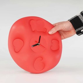 Teun Zwets - Bubble Clock Rood - Pre Order