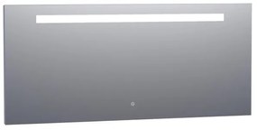 Saniclass Spiegel - 160x70cm - verlichting - aluminium 3893s