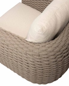 4 Seasons Outdoor Maxime chaise loungebank terre LoungebankLoungeset   bruin weerbestendig