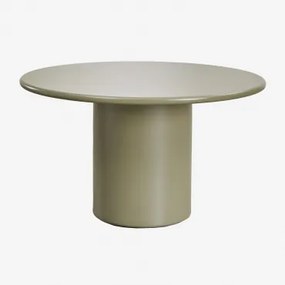 Rodeo Ronde Mdf Eettafel Groen – Salie & Ø130 Cm - Sklum