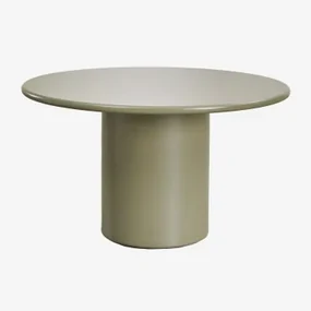 Rodeo Ronde Mdf Eettafel Groen – Salie & Ø130 Cm - Sklum