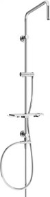 Mexen T douchesysteem, chroom - 7939399-00