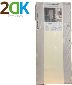 Tweedekans - Binnendeur - Liniedør - Lodret - Opdek - Rechts - 73x201,5 cm - Hoogwaardig afgelakt wit
