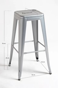 Set 4 hoge Torix krukken