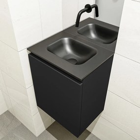 Mondiaz Olan 40cm toiletmeubel urban met wastafel urban midden geen kraangat