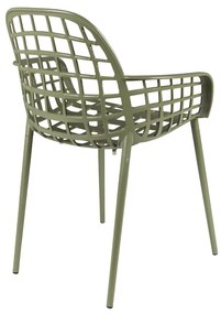 Zuiver Albert Kuip Garden Aluminium Tuinstoel Groen