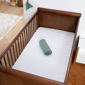 Set van 2 hoeslakens, uni katoen jersey, Scenario