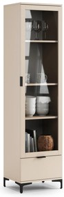 Kast LANA 07 beige - 1-DEURS KAST MET LA