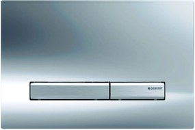 Geberit Sigma 50 bedieningspaneel glans chroom voor Sigma reservoirs 8cm (UP720) en 12cm (UP320)