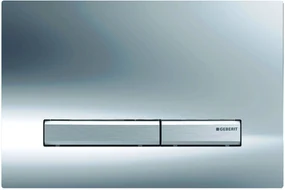 Geberit Sigma 50 bedieningspaneel glans chroom voor Sigma reservoirs 8cm (UP720) en 12cm (UP320)