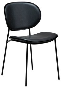Dan-Form Clementina Design Eetkamerstoel Zwart Essenhout En Leer