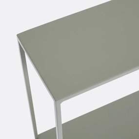 Stalen metalen wandtafel, dubbel blad, Miva