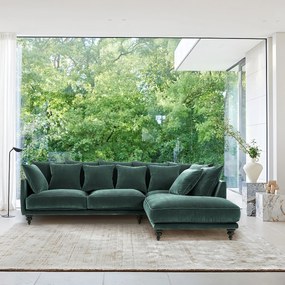 Fluwelen hoekbank, LAZARE