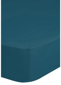 HIP Hoeslaken 140x200 cm petrolblauw