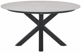 Garden Impressions Angela tuinset 6-delig - Duuk tuintafel Ø150 cm
