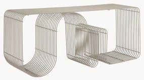 Metalen zitbank Curva
