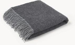 Omkeerbare plaid Double Face van wol