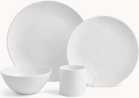 Fine Bone China ontbijtset Gio, 4 personen, 16-delig