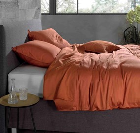 Zo!Home Satinado Dekbedovertrek Copper Orange – Bij Swiss Sense