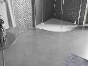 Mexen Bert halfronde douchebak SMC 90 x 90 cm, wit - 4KR109090