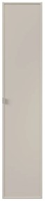 Comad Bella Cashmere kolomkast met 1 deur 30x25x140cm taupe
