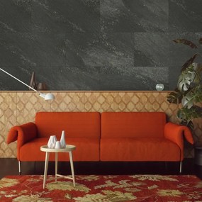 Grosfillex 11 st Wandtegels Gx Wall+ steen 30x60 cm zwart