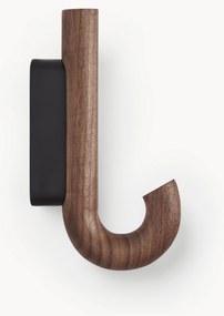 Walnoothouten wandhaak Umbrella, in verschillende formaten