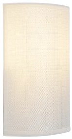 Smart wandlamp wit incl. Wifi A60 - Simple Drum Jute