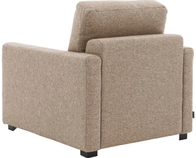 Goossens Fauteuil Lucca, Fauteuil klein arm smal 12 cm