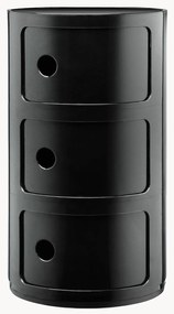 Design container Componibili, 3 modules, H 59 cm