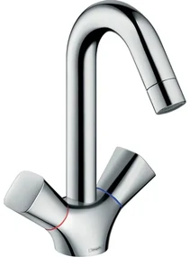 Hansgrohe Logiss wastafelkraan 180 met waste chroom 71222000