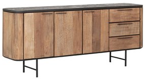 DTP Home Soho Dressoir Met Ronde Hoeken 200 Cm - 200x45x85cm.