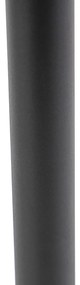 Smart buitenlamp zwart 80 cm IP44 incl. Wifi ST64 - Gleam
