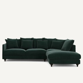 Fluwelen hoekslaapbank, Lazare